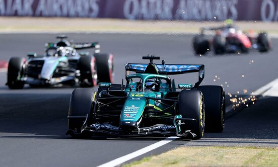 期待むなしく、予選の結果が振るわなかったアストンマーティンのマシン（ロイター）