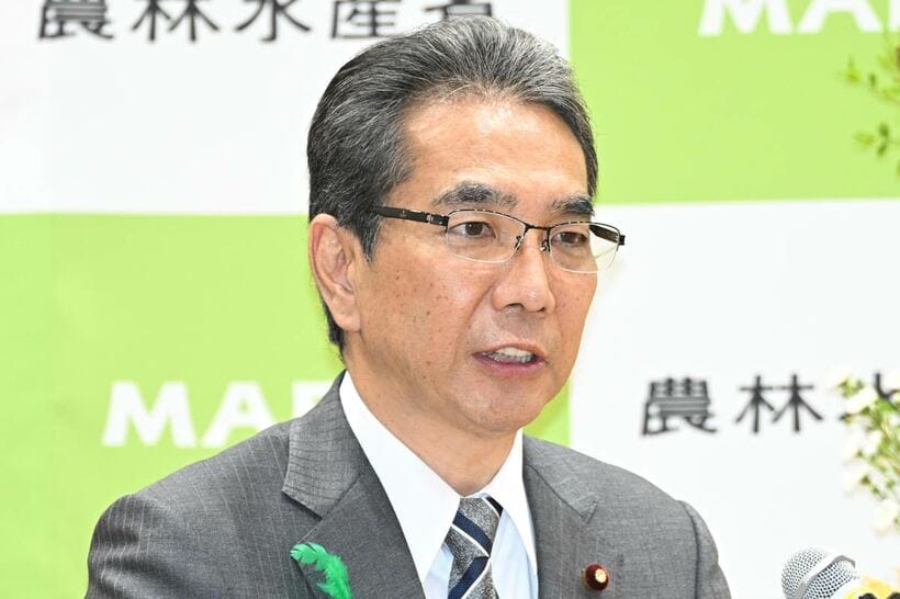 失言で集中砲火を浴びている江藤拓農水相