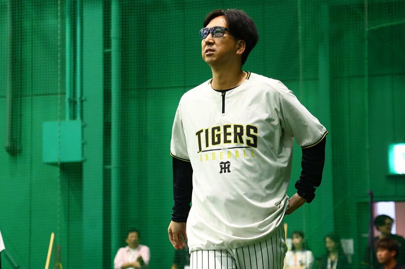 雨天中止にもプラス思考の阪神・藤川監督