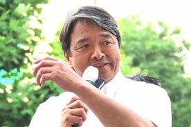 東京・池袋で街頭演説した国民民主党・榛葉幹事長