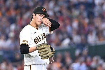 ４四死球と制球に苦しんだ巨人・西舘