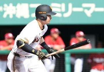 ２３日の楽天戦で適時打を放った泉口友汰