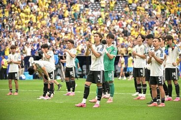 ブラジルに敗れた日本代表