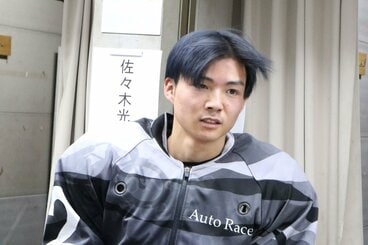 粘りの走りで準決進出を決めた佐々木光輝