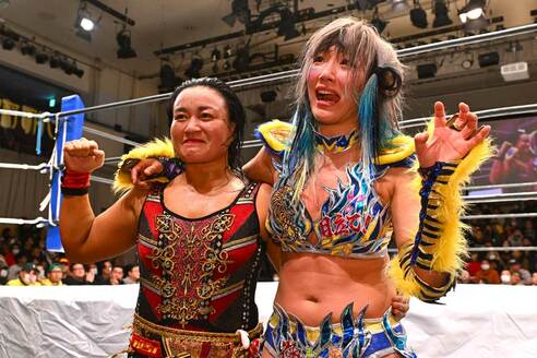 ウナギ・サヤカ 里村明衣子とのワンマッチ興行大成功「これからも大口