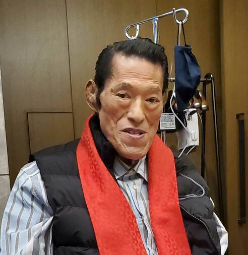 アントニオ猪木氏が24時間テレビで両国国技館に登場「今日は元気を