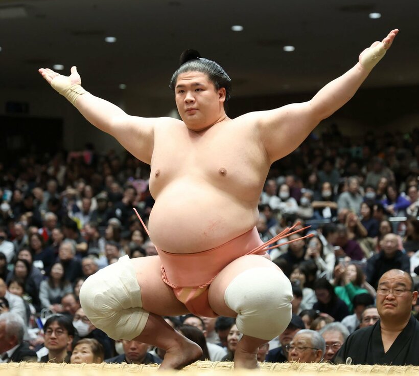 角界屈指の怪力で知られる宇良