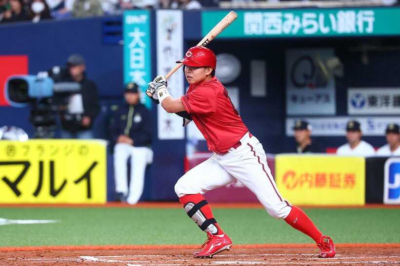 球団初の「開幕１番」で起用される広島・平川蓮