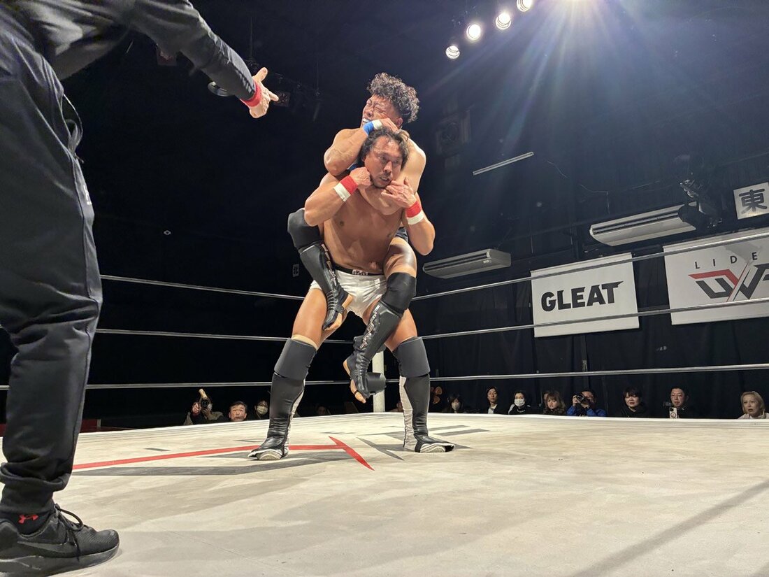 スリーパーで捕獲された中嶋勝彦