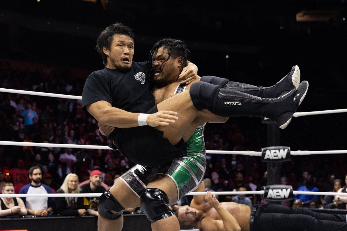 写真：【AEW】新日本のTV王者ジェフ・コブがジェリコと電撃合体