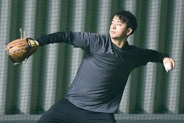 今季もタイトル級の活躍を狙うソフトバンク・大関友久