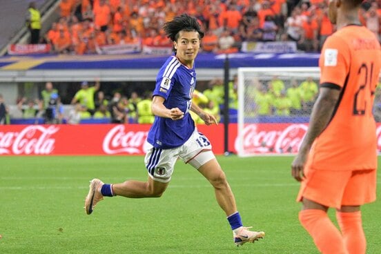 オランダ戦の活躍で、一気に名を挙げたMF中村敬斗