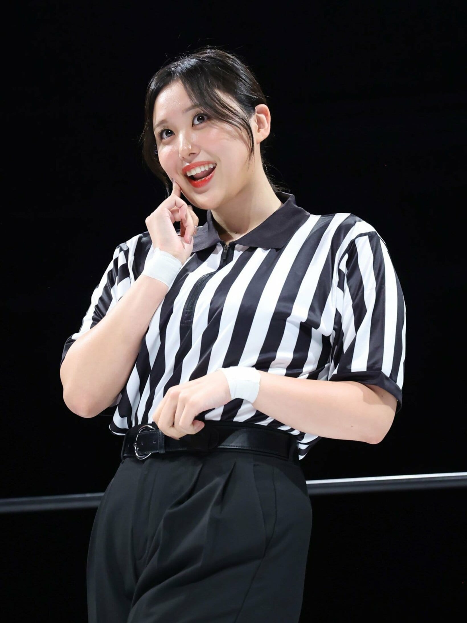レフェリーとして参加したひめか