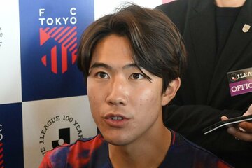 FC東京の佐藤龍之介