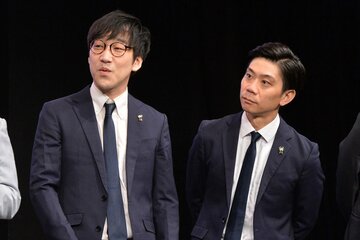 キュウのぴろ（左）と清水誠