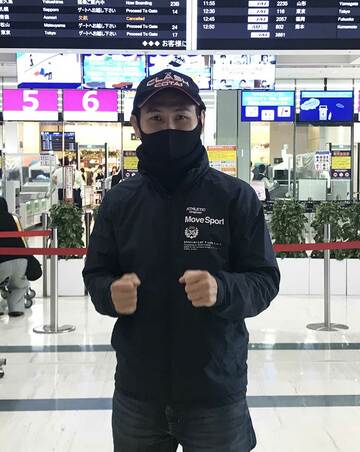  世界戦に向け渡米した高山