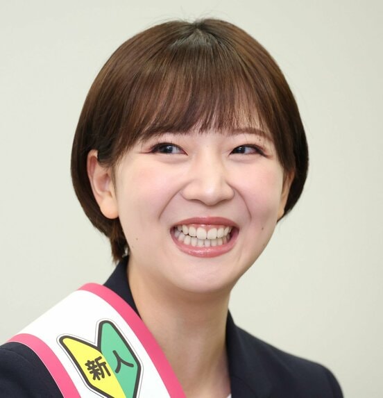 朝日放送の大石紗椰アナウンサー