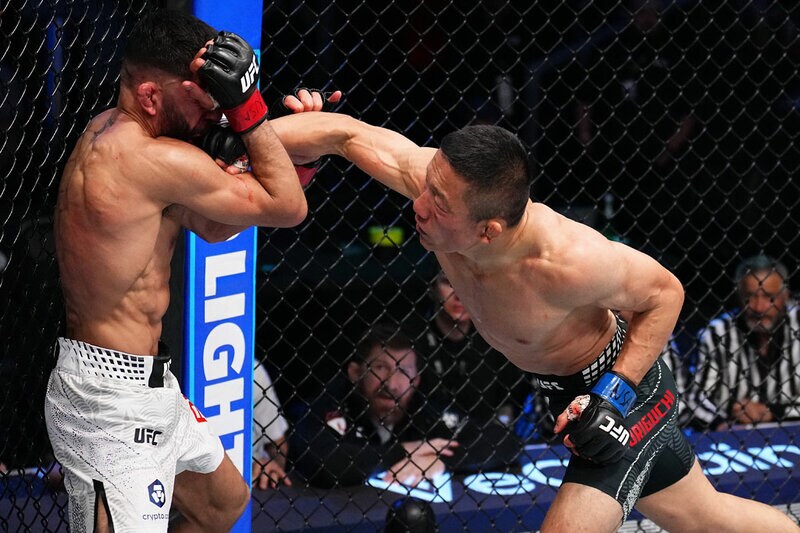 写真：【UFC】堀口恭司がアルバジに完勝で連勝 王座戦に意欲で