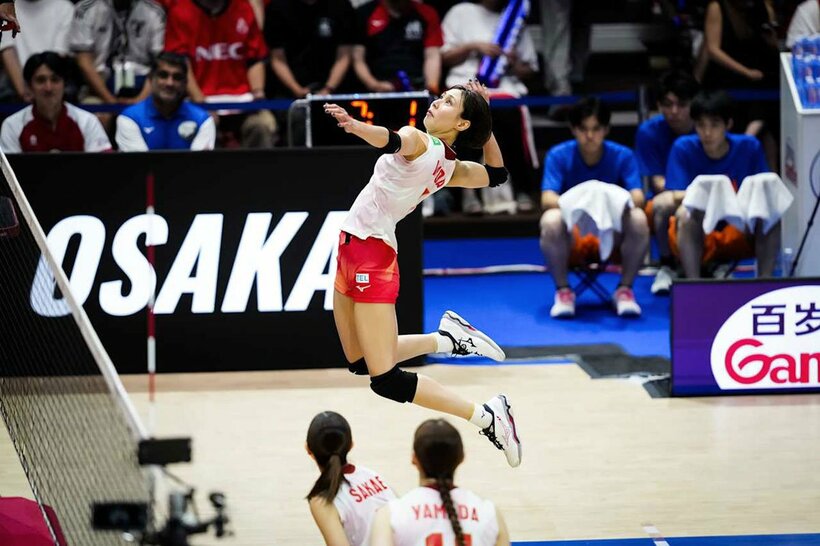 大活躍を見せた和田由紀子（Volleyball World提供）