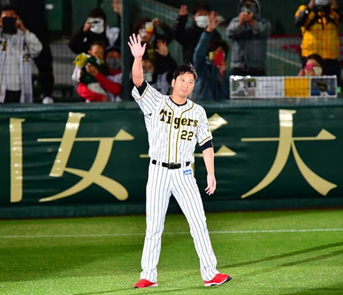 阪神・藤川 引退セレモニーでファンと両親に感謝「名前を球児にして