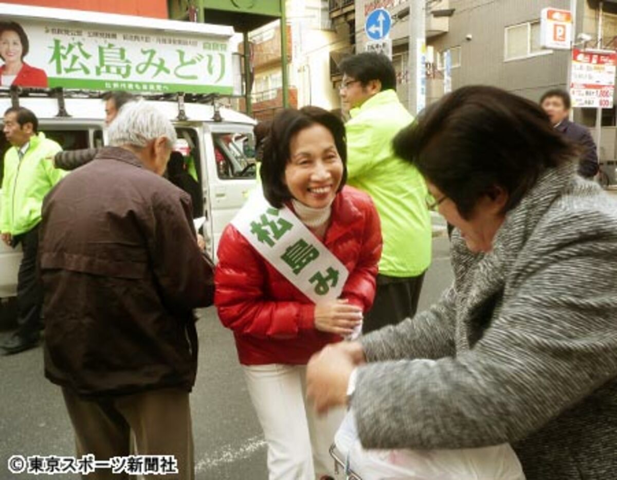 松島 みどり うちわ