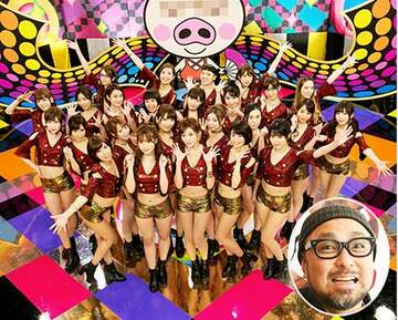 現在放送中の番組に出演するマスカッツメンバー。囲み写真はマッコイ斉藤氏