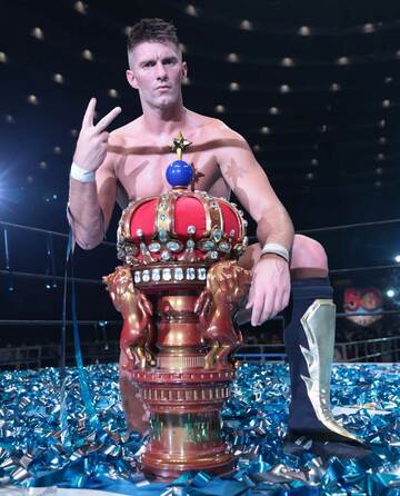  ４年ぶり２度目のＮＪＣ優勝を飾ったザック・セイバーＪｒ．（東スポＷｅｂ）