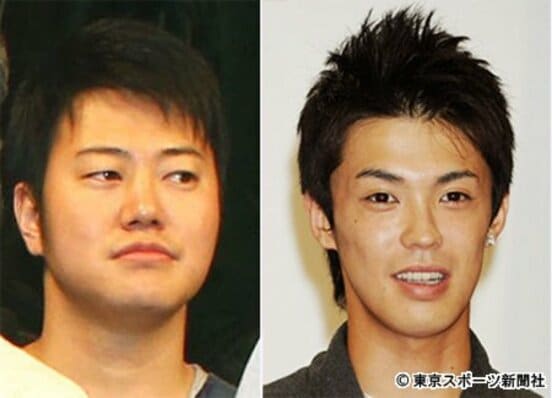 清水良太郎（右）と遠藤要