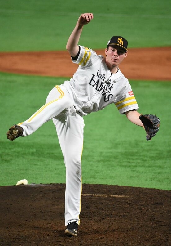  ソフトバンク先発・スチュワート