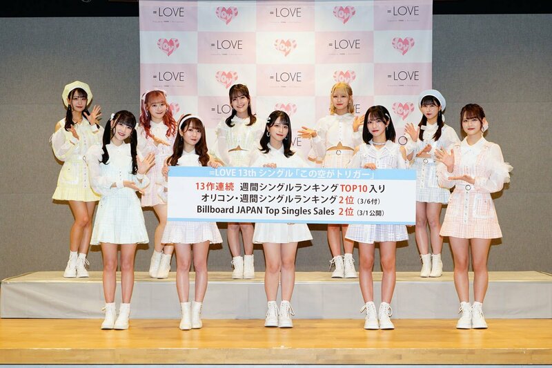 ＝ＬＯＶＥ　新曲売り上げ絶好調　センター佐々木舞香「もっともっと頑張ろうという気持ち」 | 記事 | 東スポWEB