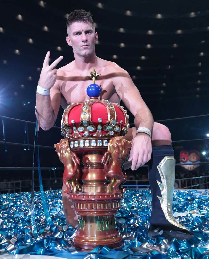  ４年ぶり２度目のＮＪＣ優勝を飾ったザック・セイバーＪｒ．（東スポＷｅｂ）