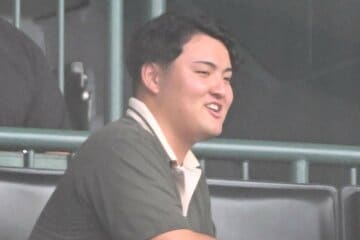 ソフトバンクが昨年のドラフトで1位指名した佐々木麟太郎