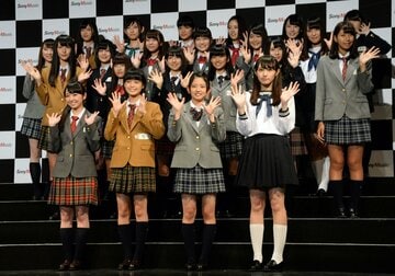 欅坂４６の１期生メンバーたち