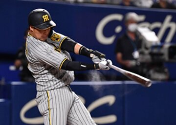  通算１００号を放った大山(東スポWeb)