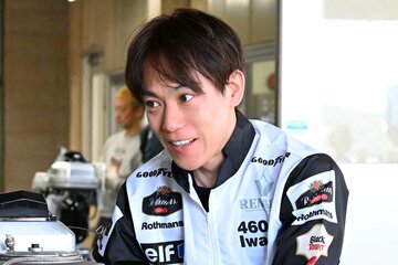 ペラ調整以外の向上を目指している岩瀬裕亮
