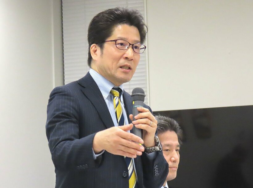 北朝鮮に拉致された横田めぐみさんの弟で拉致被害者家族連絡会代表の横田拓也氏