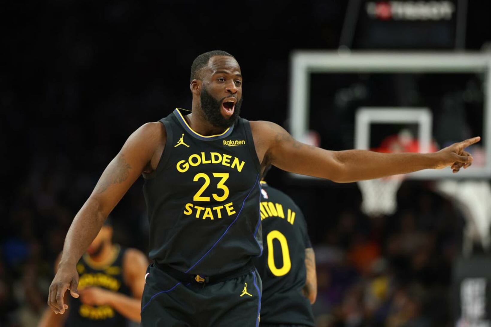 昨シーズンNBAハッスルアワードを獲得したドレイモンド・グリーン（ロイター）