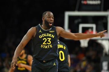 昨シーズンNBAハッスルアワードを獲得したドレイモンド・グリーン（ロイター）