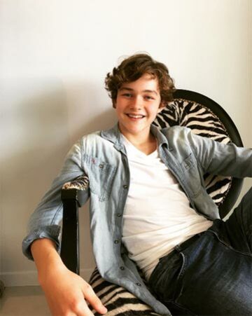  １４歳の大物スター（インスタグラムから＝@levimiller）
