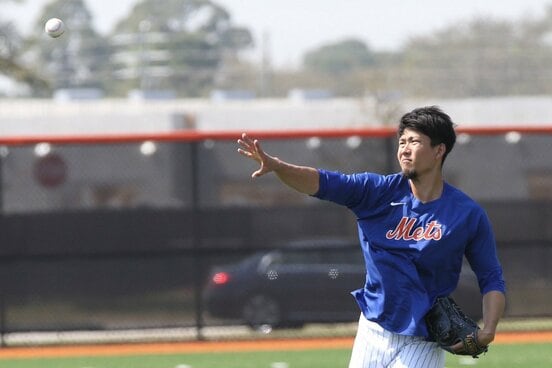 千賀は登板を回避した（カメラ・カルロス山崎）
