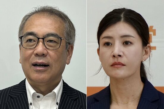 安藤裕氏（左）と吉川里奈氏