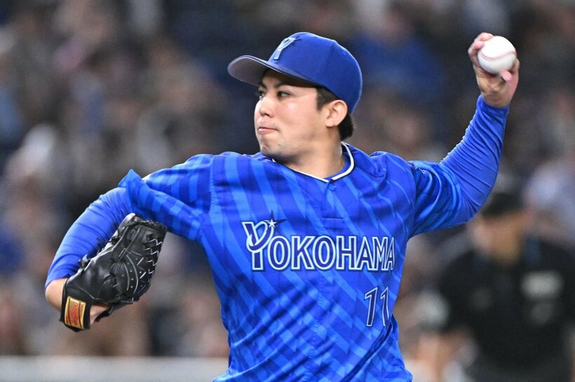 １１勝目を挙げたＤｅＮＡ・東克樹