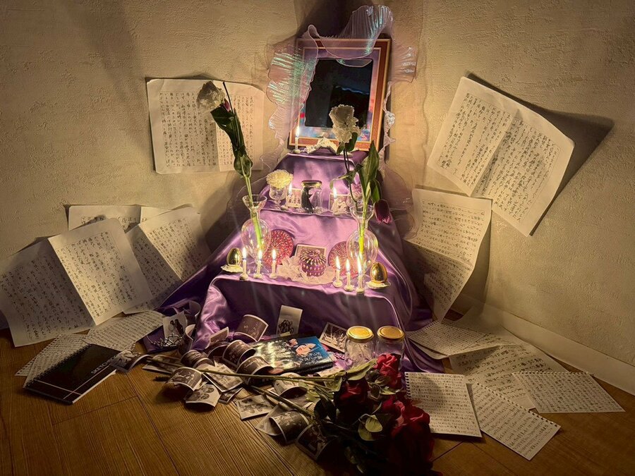 玖麗さやかがつくった祭壇