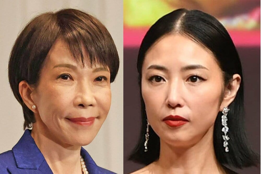高市首相とMEGUMI