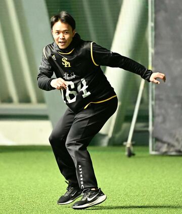新人合同自主トレでの北斗