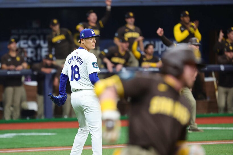 山本由伸のメジャーデビューは苦い結果となった