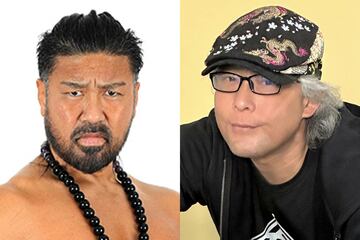 玄界（左）について語ったTAJIRI
