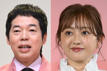 今田耕司(左)と菊地亜美