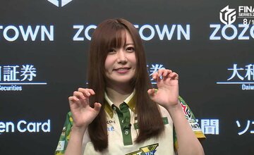試合後の東城選手