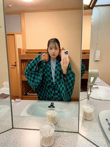 宿の魅力に全集中できそうなデザインの羽織